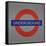 Subway and City Art - Underground London-Philippe Hugonnard-Framed Stretched Canvas