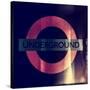 Subway and City Art - Underground London-Philippe Hugonnard-Stretched Canvas