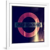 Subway and City Art - Underground London-Philippe Hugonnard-Framed Photographic Print