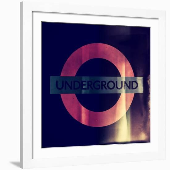 Subway and City Art - Underground London-Philippe Hugonnard-Framed Photographic Print