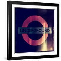 Subway and City Art - Underground London-Philippe Hugonnard-Framed Photographic Print