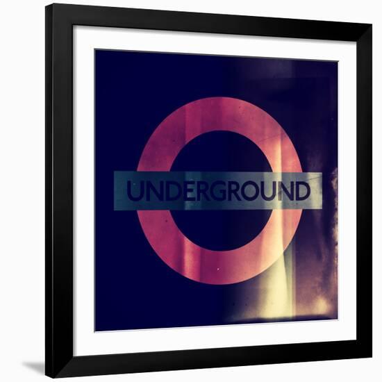 Subway and City Art - Underground London-Philippe Hugonnard-Framed Photographic Print