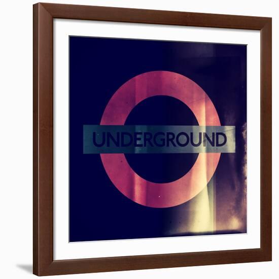 Subway and City Art - Underground London-Philippe Hugonnard-Framed Photographic Print