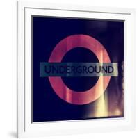 Subway and City Art - Underground London-Philippe Hugonnard-Framed Photographic Print