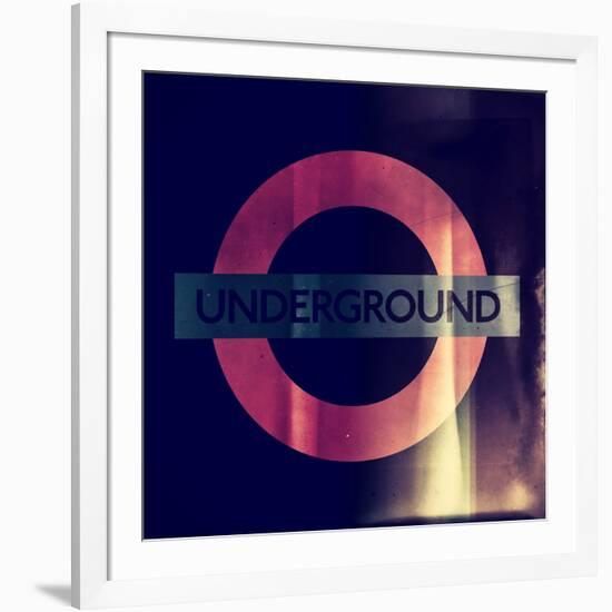 Subway and City Art - Underground London-Philippe Hugonnard-Framed Photographic Print