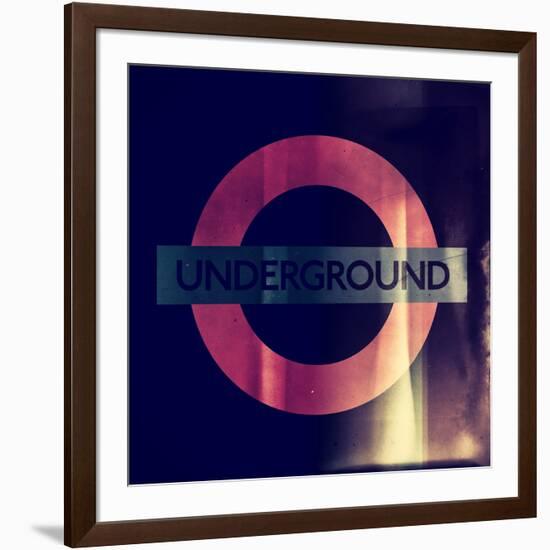 Subway and City Art - Underground London-Philippe Hugonnard-Framed Photographic Print