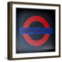 Subway and City Art - Underground London-Philippe Hugonnard-Framed Photographic Print