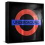 Subway and City Art - Underground London-Philippe Hugonnard-Framed Stretched Canvas