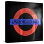 Subway and City Art - Underground London-Philippe Hugonnard-Stretched Canvas