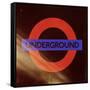 Subway and City Art - Underground London-Philippe Hugonnard-Framed Stretched Canvas