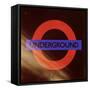 Subway and City Art - Underground London-Philippe Hugonnard-Framed Stretched Canvas