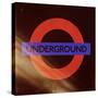 Subway and City Art - Underground London-Philippe Hugonnard-Stretched Canvas