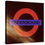 Subway and City Art - Underground London-Philippe Hugonnard-Stretched Canvas