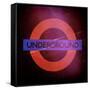 Subway and City Art - Underground London-Philippe Hugonnard-Framed Stretched Canvas