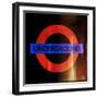 Subway and City Art - Underground London-Philippe Hugonnard-Framed Premium Photographic Print