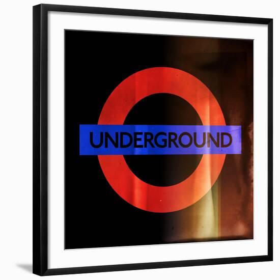 Subway and City Art - Underground London-Philippe Hugonnard-Framed Photographic Print