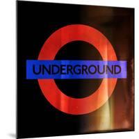 Subway and City Art - Underground London-Philippe Hugonnard-Mounted Photographic Print