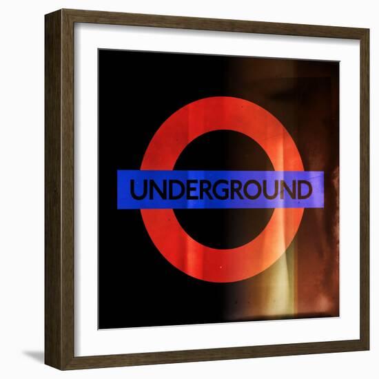 Subway and City Art - Underground London-Philippe Hugonnard-Framed Photographic Print