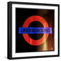 Subway and City Art - Underground London-Philippe Hugonnard-Framed Photographic Print