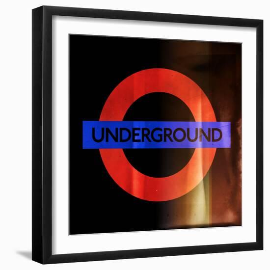 Subway and City Art - Underground London-Philippe Hugonnard-Framed Photographic Print