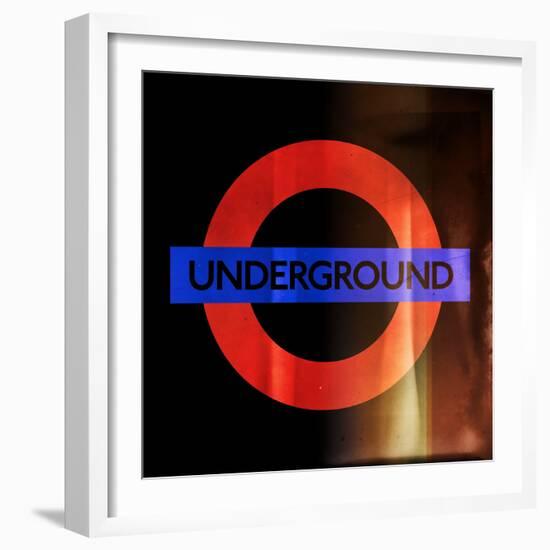 Subway and City Art - Underground London-Philippe Hugonnard-Framed Photographic Print