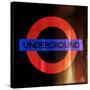 Subway and City Art - Underground London-Philippe Hugonnard-Stretched Canvas