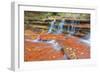 Subway Cascades at Zion-Vincent James-Framed Photographic Print