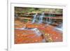 Subway Cascades at Zion-Vincent James-Framed Photographic Print