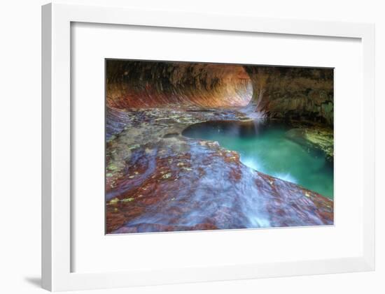 Subway Classic at Zion-Vincent James-Framed Photographic Print