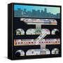 Subway Complex-Nikola Knezevic-Framed Stretched Canvas