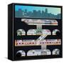 Subway Complex-Nikola Knezevic-Framed Stretched Canvas