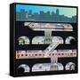 Subway Complex-Nikola Knezevic-Framed Stretched Canvas