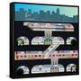 Subway Complex-Nikola Knezevic-Framed Stretched Canvas