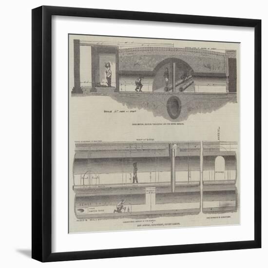 Subway, Covent Garden Approach-null-Framed Giclee Print