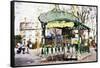 Subway Entrance II - In the Style of Oil Painting-Philippe Hugonnard-Framed Stretched Canvas