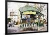 Subway Entrance II - In the Style of Oil Painting-Philippe Hugonnard-Framed Giclee Print