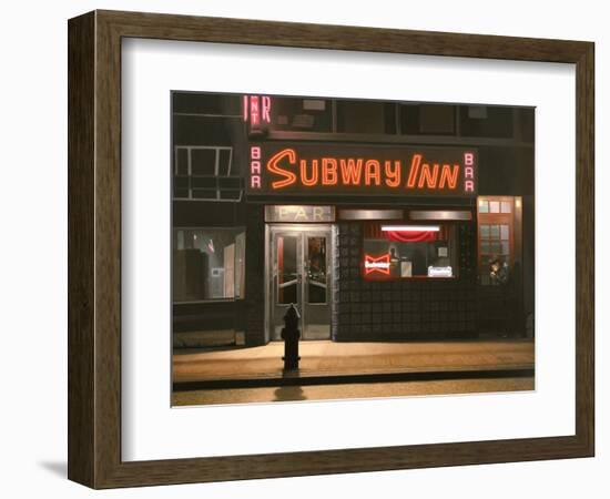 Subway Inn, 1989-Max Ferguson-Framed Giclee Print