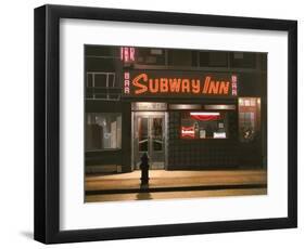 Subway Inn, 1989-Max Ferguson-Framed Giclee Print