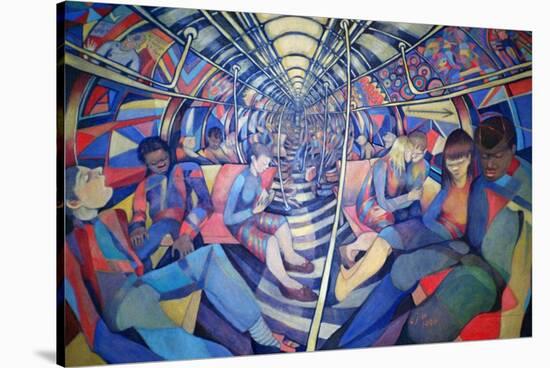 Subway NYC, 1994-Charlotte Johnson Wahl-Stretched Canvas