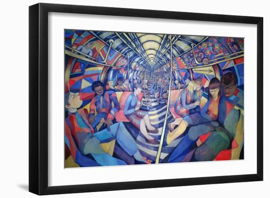 Subway NYC, 1994-Charlotte Johnson Wahl-Framed Giclee Print