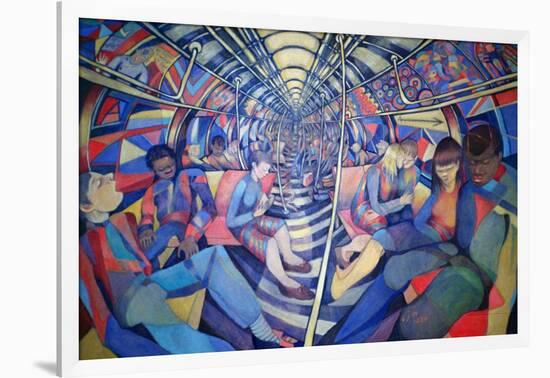 Subway NYC, 1994-Charlotte Johnson Wahl-Framed Giclee Print