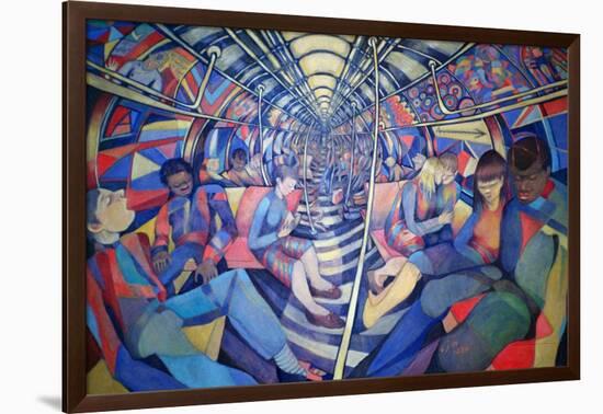 Subway NYC, 1994-Charlotte Johnson Wahl-Framed Giclee Print