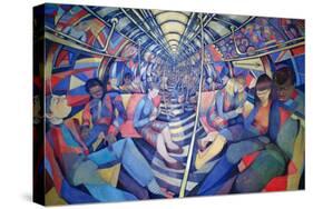 Subway NYC, 1994-Charlotte Johnson Wahl-Stretched Canvas