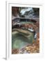 Subway Pools at Zion-Vincent James-Framed Photographic Print