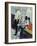 Subway Riders, New York City-Patti Mollica-Framed Giclee Print