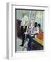 Subway Riders, New York City-Patti Mollica-Framed Premium Giclee Print