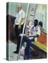 Subway Riders, New York City-Patti Mollica-Stretched Canvas