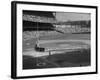 Subway Series: Overall View of Yankee Stadium as the NY Yankees, Umpires and the Brooklyn Dodgers-Ralph Morse-Framed Premium Photographic Print