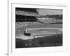 Subway Series: Overall View of Yankee Stadium as the NY Yankees, Umpires and the Brooklyn Dodgers-Ralph Morse-Framed Premium Photographic Print