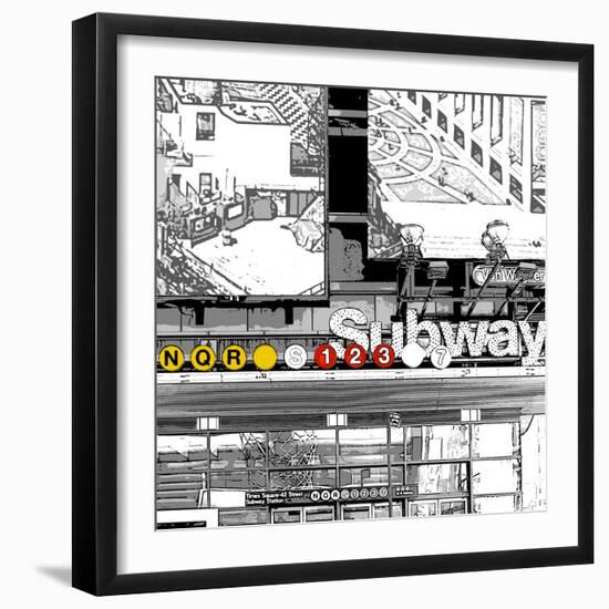 Subway Square-Susan Bryant-Framed Photographic Print